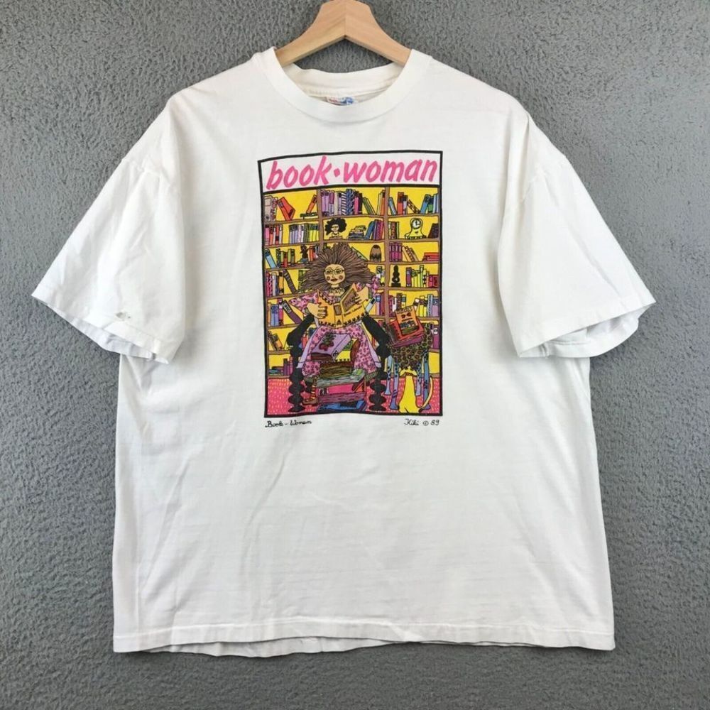 Kiki Suarez Book Woman Feminist Bold Art Graphic Tshirt